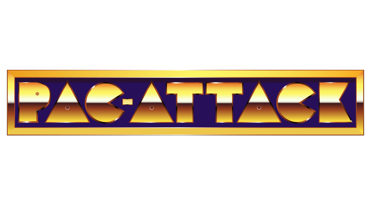 Pac-Attack logo for Super Nintendo